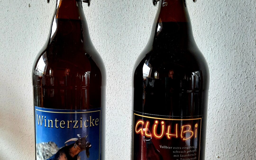 Winterzeit Glühbi und Zicken Zeit